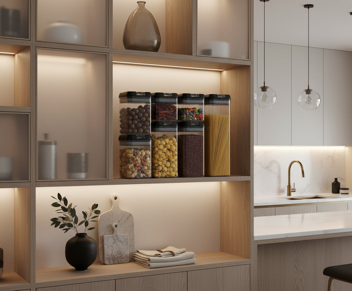 MODERNO ORGANIZADOR ALIMENTOS x 7