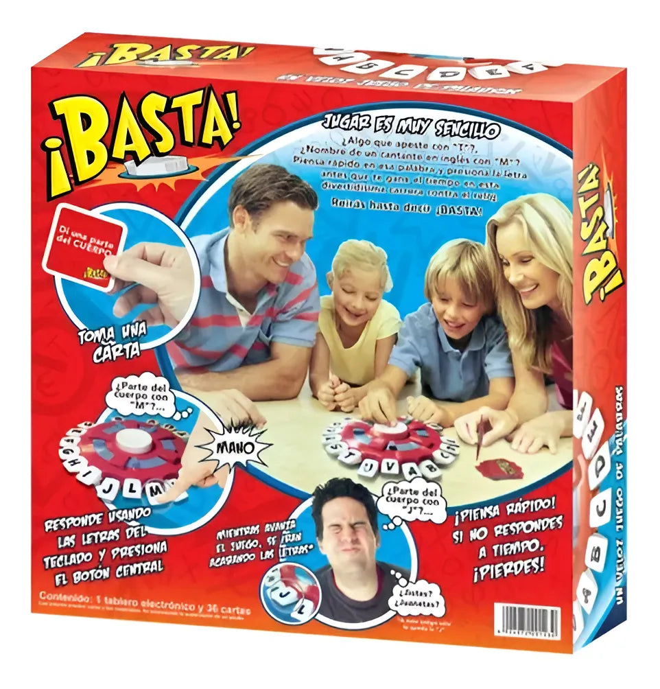 Juego De Mesa Basta Interactivo Palabras