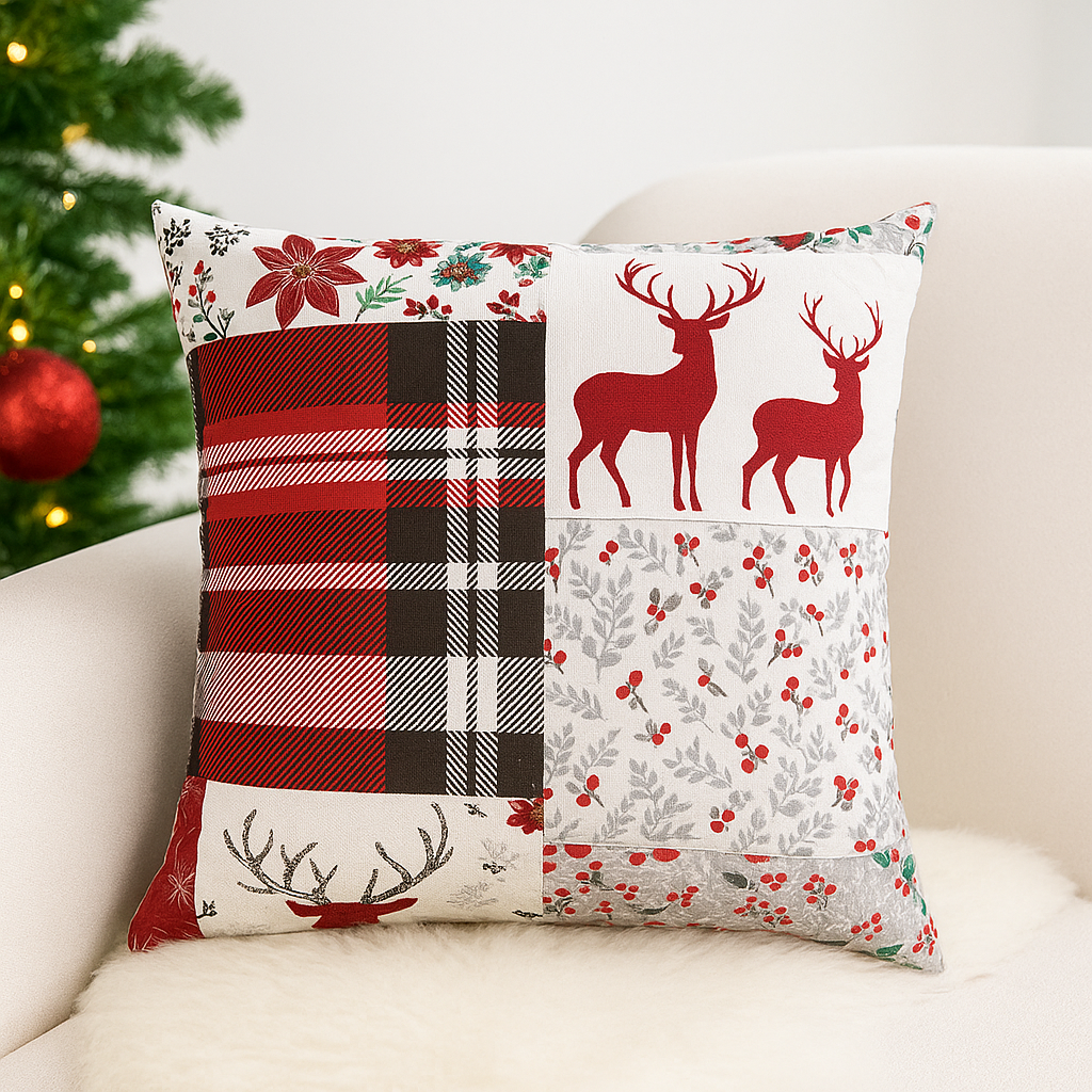 Mágico Set x 5 cojines de navidad