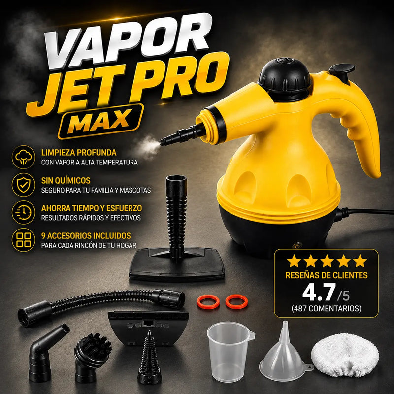 SteamPro 9en1 Limpiador a Vapor