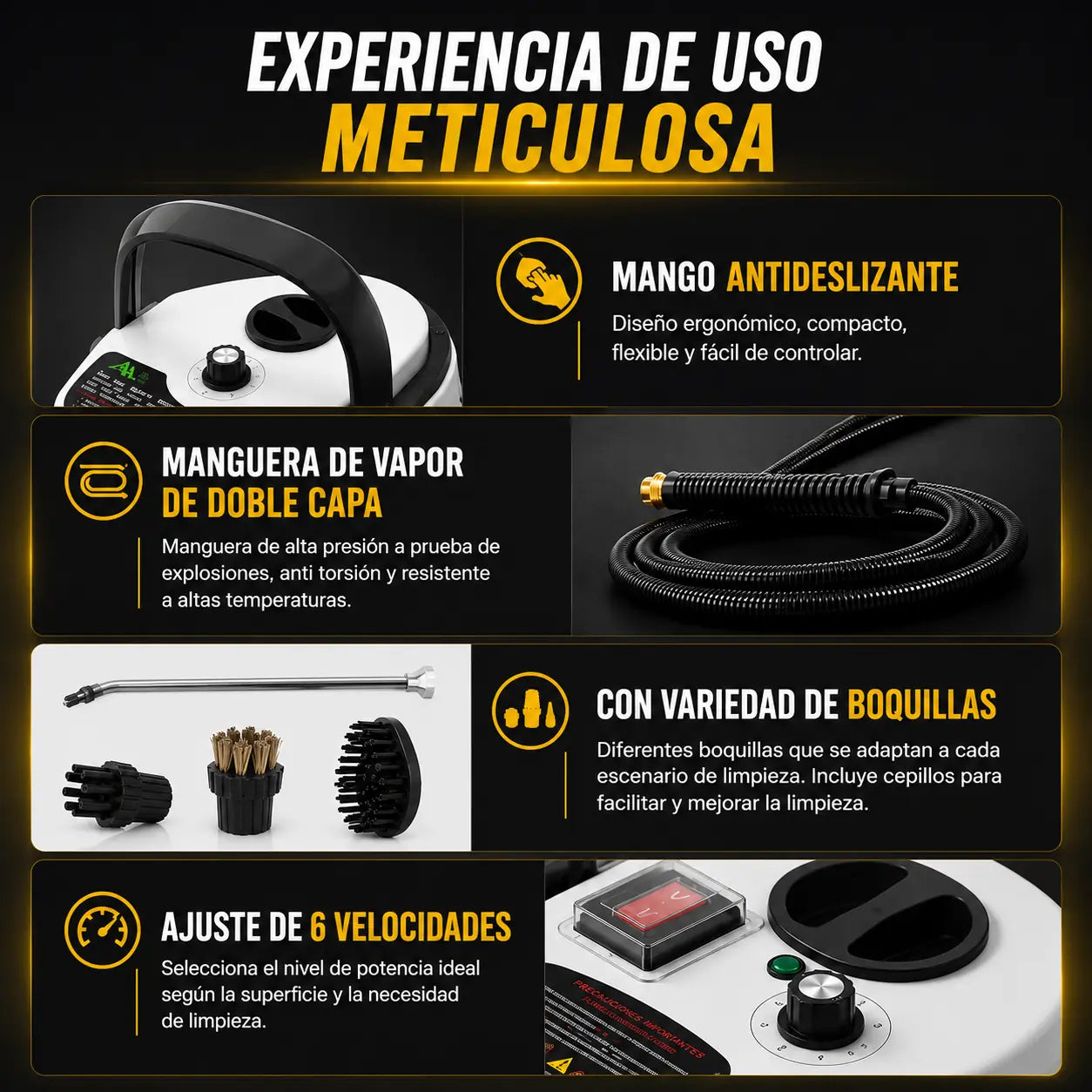 Limpiador a Vapor PowerPro