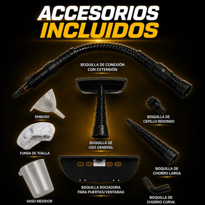 SteamPro 9en1 Limpiador a Vapor