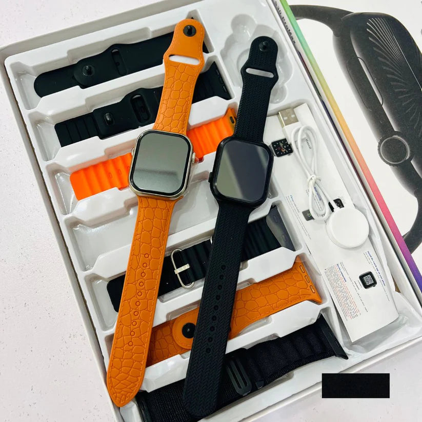 Smart Watch S30Pro Max (7 Manillas) "Edición Black Days"