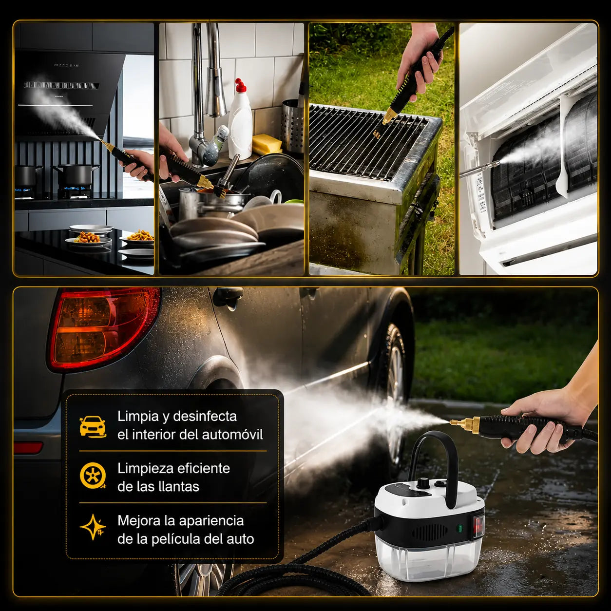 Limpiador a Vapor PowerPro