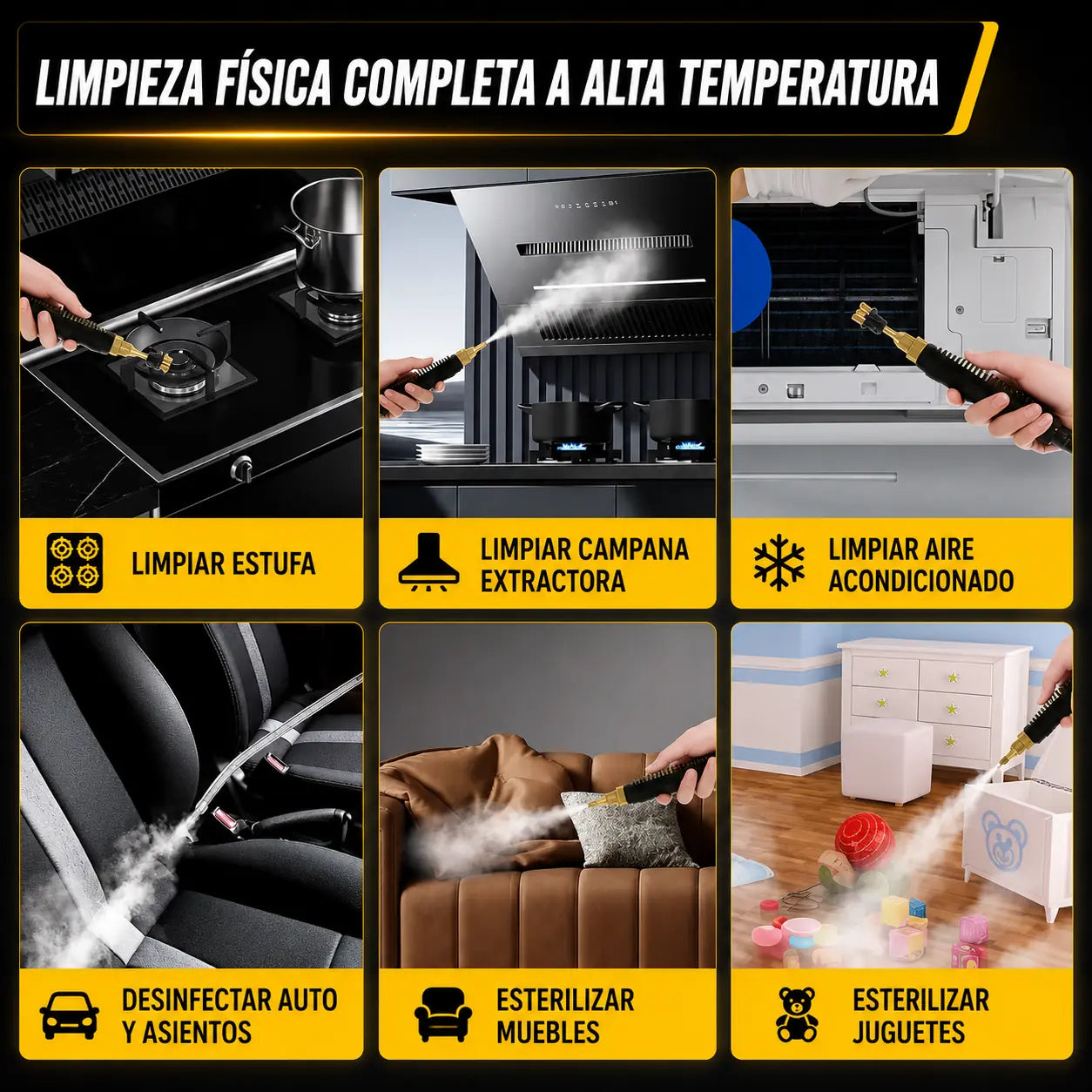 Limpiador a Vapor PowerPro