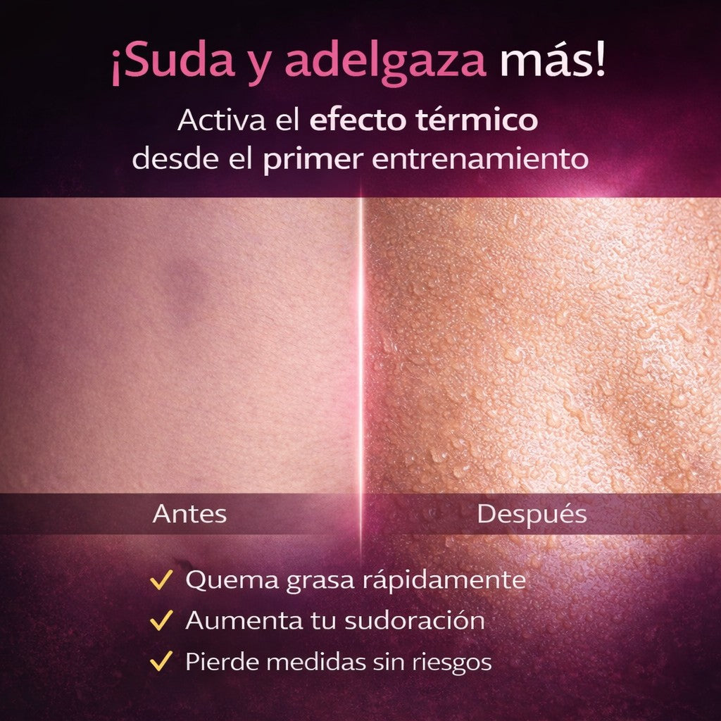 INCREÍBLE FAJA MOLDEADORA TÉRMICA DE COMPRESIÓN