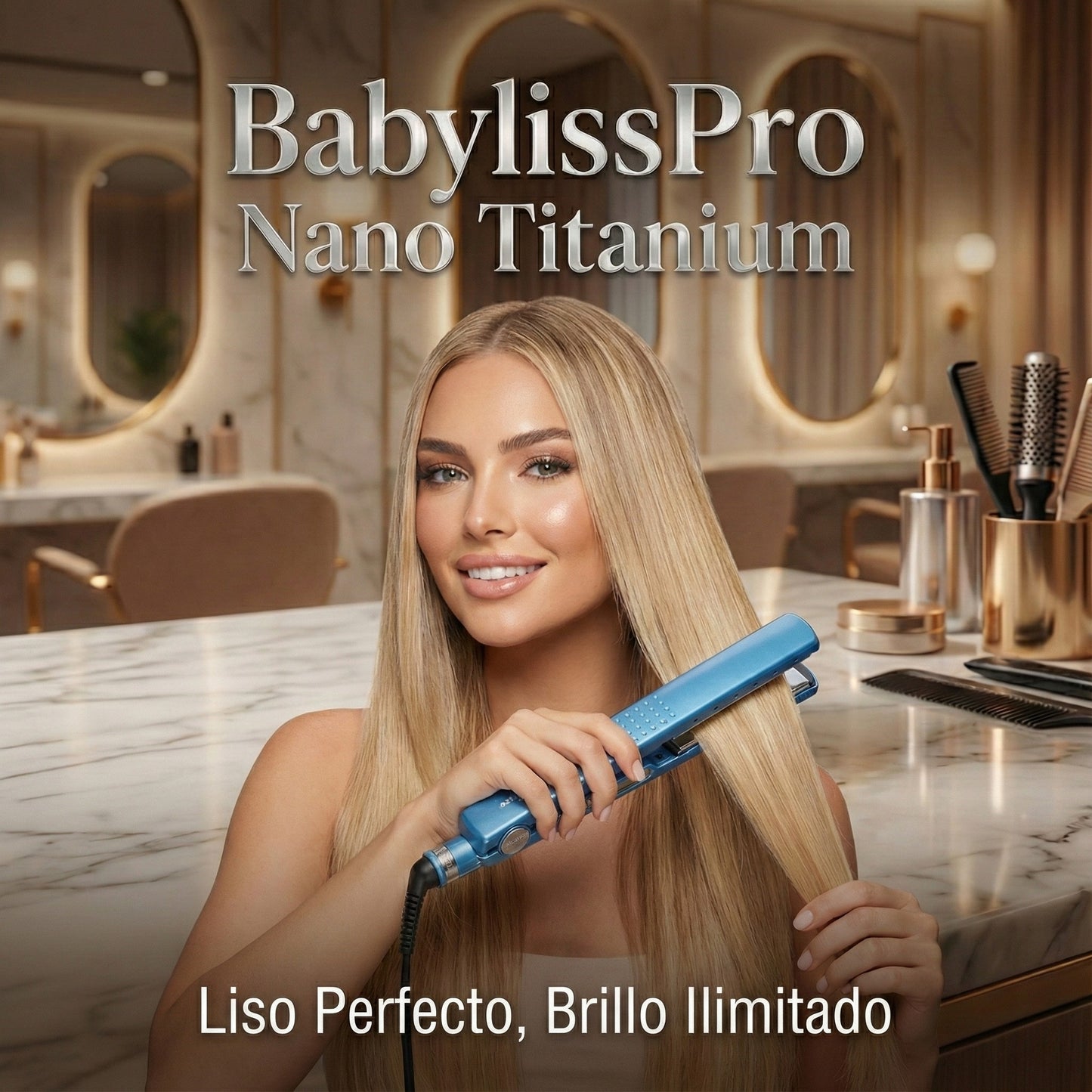 Plancha Nano Titanium