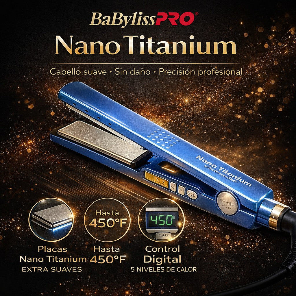 Plancha Nano Titanium