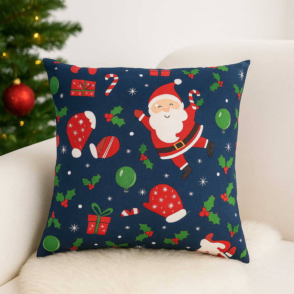 Mágico Set x 5 cojines de navidad