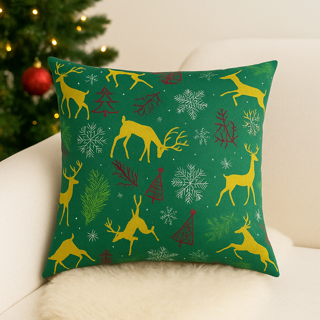 Mágico Set x 5 cojines de navidad