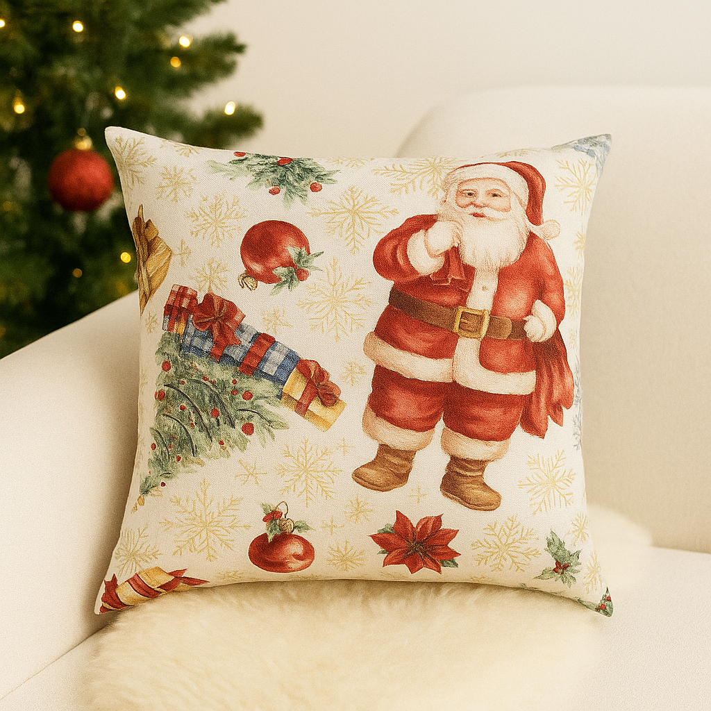 Mágico Set x 5 cojines de navidad