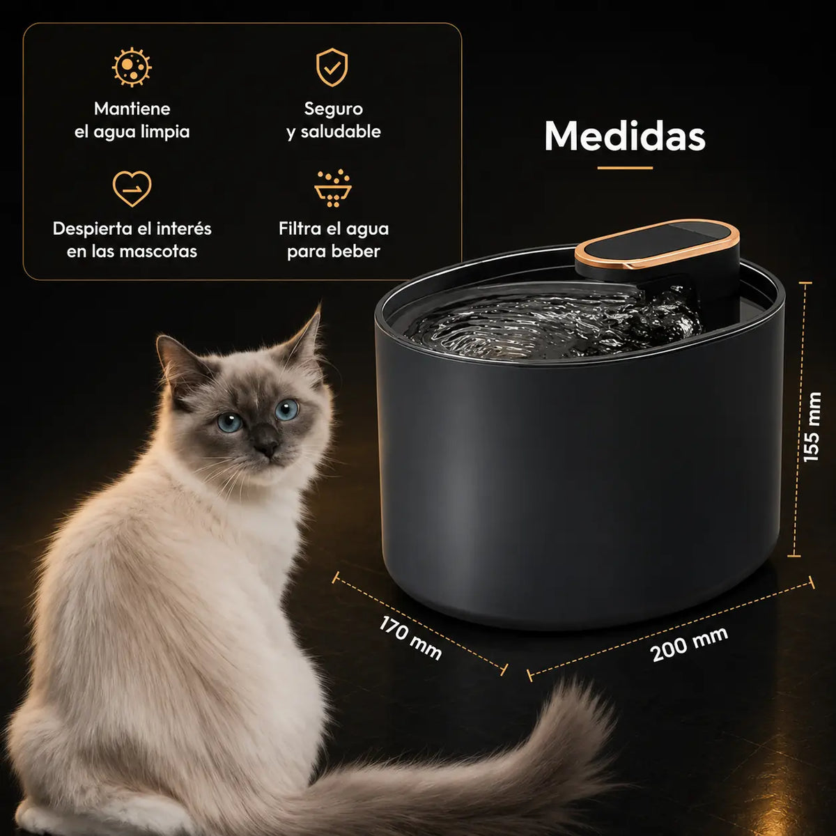 Fuente Premium Mascotas