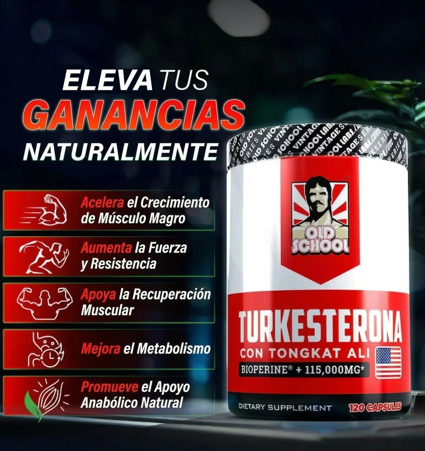 Turkesterone Testosterona