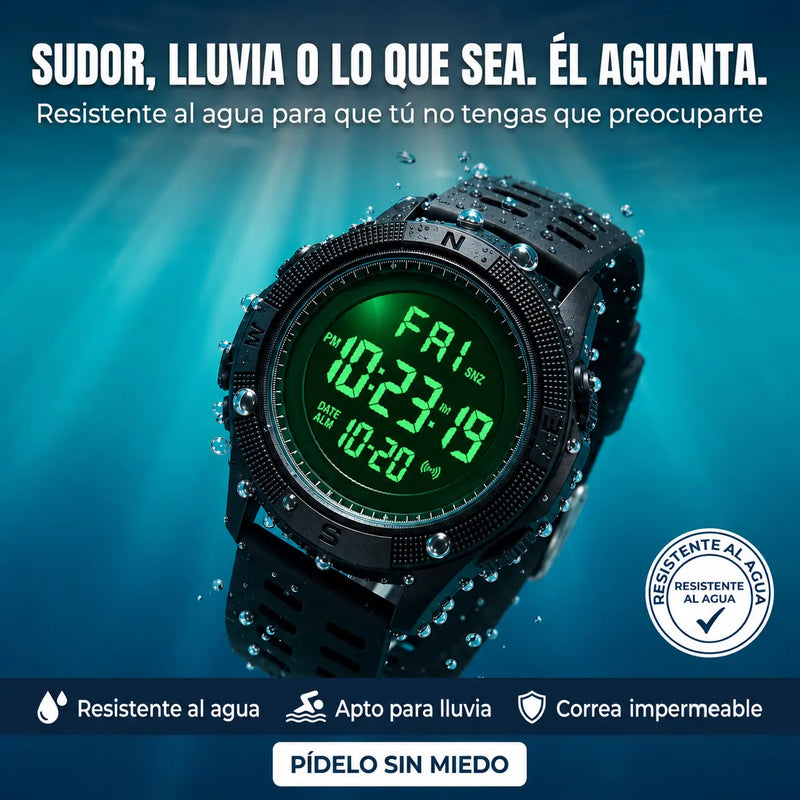 RELOJ CRONOGRAFO ULTRA RESISTENTE